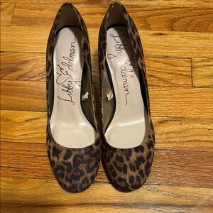 libby. edelman Leopard Print Women's Shoes